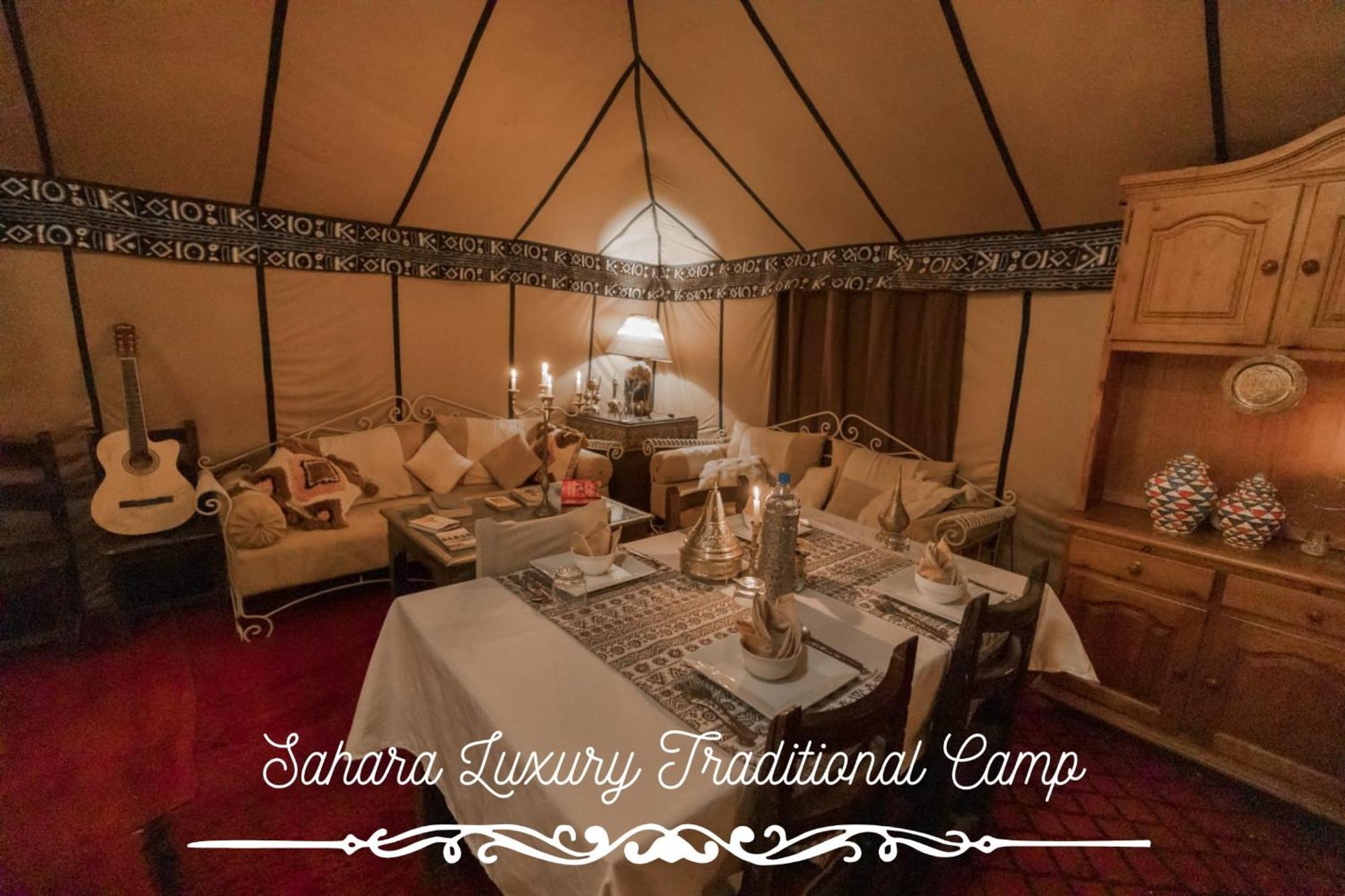 Merzouga Luxury Traditional Camp Extérieur photo