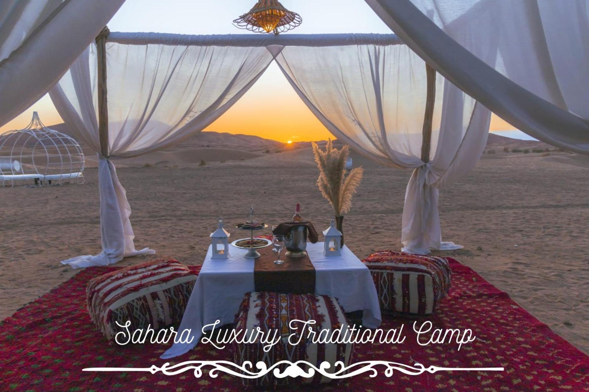 Merzouga Luxury Traditional Camp Extérieur photo