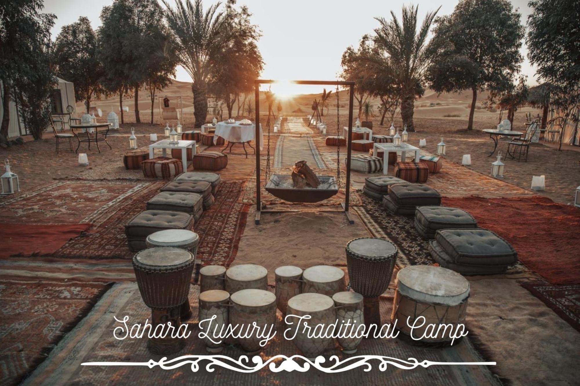 Merzouga Luxury Traditional Camp Extérieur photo